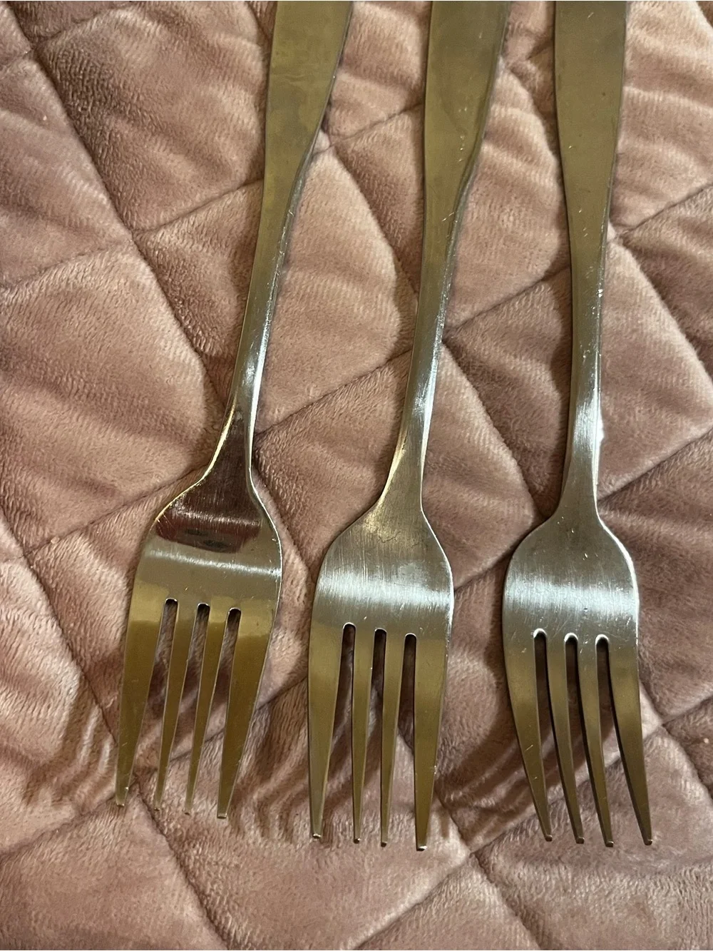Oneida Stainless steel northland Dinner Forks lot of 3